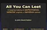 JSConf: All You Can Leet