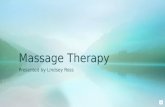 Massage theraphy power point final