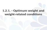 Bec   1.2.1 optimum weight