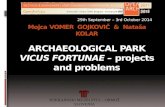 Archaeological park vicus Fortunae – projects and problems - OpenArch Conference, Viminacium 2014