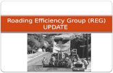 Roading Efficiency Group (REG) Update
