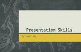 Presentation skills ppt