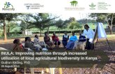 Improving nutrition through local agricultural biodiversity in kenya