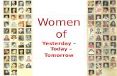 Women of Yesterday –Today – Tomorrow @Muscat