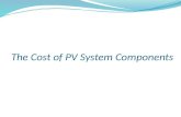 The Cost of PV System Components