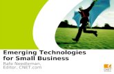 Emerging Technologies for Small Business
