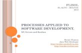 Process applied to software development