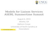 Models for Liaison Services