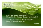 2010 Avoca Report Executive Summary