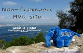 Non-Framework MVC sites with PHP