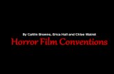 Horror Film Conventions