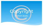Copyright ashort study by KJK
