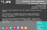 Security Sales Engineer  IT Security Vacancy
