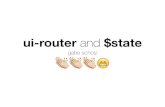 ui-router and $state