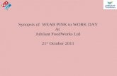 Pink Day @ Jubilant FoodWorks Ltd