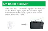 Am radio receiver