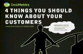 4 things you should know about your customers