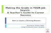 How To Create A Winning Resume