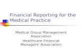 Financial Reporting for the Medical Practice