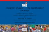 Certification process july 08