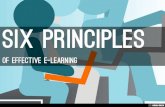 Six Principles of Effective E-Learning