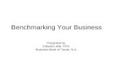 Business Bank of Texas - Benchmarking Your Business