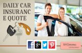 How To Get Daily Car Insurance Policy – Short Term Car Insurance With Full Coverage