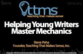 Helping young writers master mechanics 2013 09-30