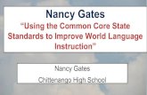 Using the common core standards to improve world language instruction