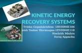 Kinetic energy recovery systems