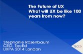What will UX be like 100 years from now?