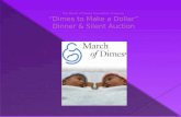 March of Dimes Fundraising Plan Presentation