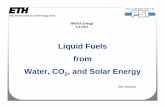 Conferencia de Aldo Steinfeld "Liquid Fuels from Water, CO2, and Solar Energy"