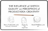The Influence of Sketch Quality on Perception of Product-Idea Creativity