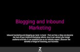 Inbound Marketing Through Blogging