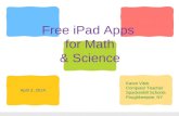 Free iPad Apps for Math & Science