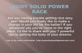 Body solid power rack