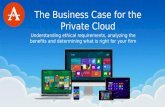 Business Case for the Private Cloud
