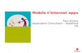 Mobile Manifest: Paul Amery, Vodafone 360