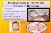 Haemorrhagic and Haemolytic of Newborn Diseases