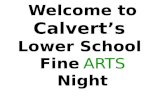 Calvert Fine Arts Night slide show