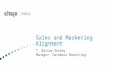Baxter Denney - Altamont Group Sales and Marketing Alignment Presentation