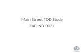 P3 Main Street TOD Study cc presentation 6.9.14