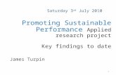 Paper 7: Promoting Sustainable Performance (Turpin)