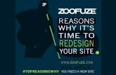 Top 5 Reasons to Redesign Your Site.