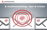 Webshop Wednesday #10: e-mailmarketing tips & tricks voor webshops, Jan-Willem Doornbos, Copernica