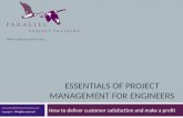 Essentials of project management for consulting engineers