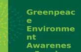 Greenpeace environment session with activities