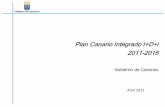 Esquema Plan Canario Integrado de I+D+i 2011-2015
