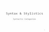 Syntax & Stylistics3